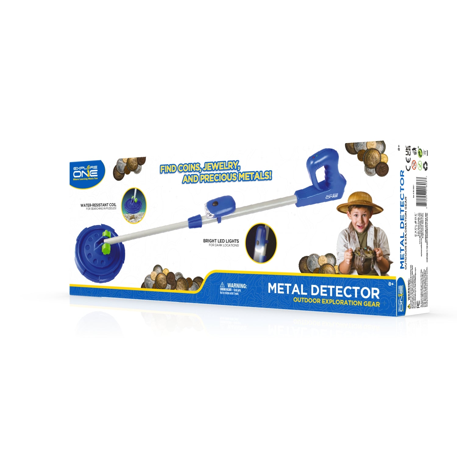 Explore One Metal Detector Packaging