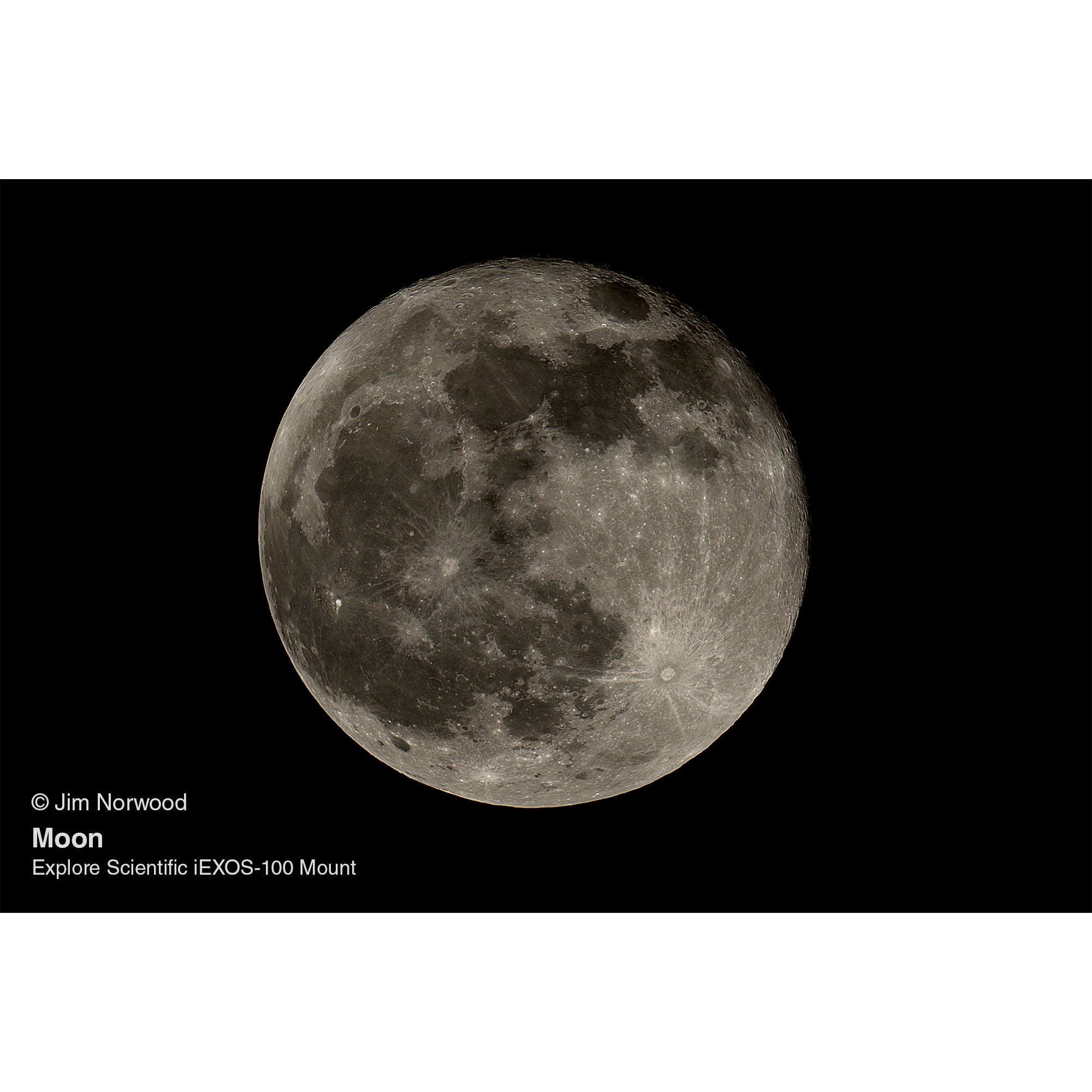 ED80 Essential Series Air-Spaced Triplet Refractor Telescope with 0.8x Focal Reducer and iEXOS-100-2 PMC-Eight Equatorial Tracker System