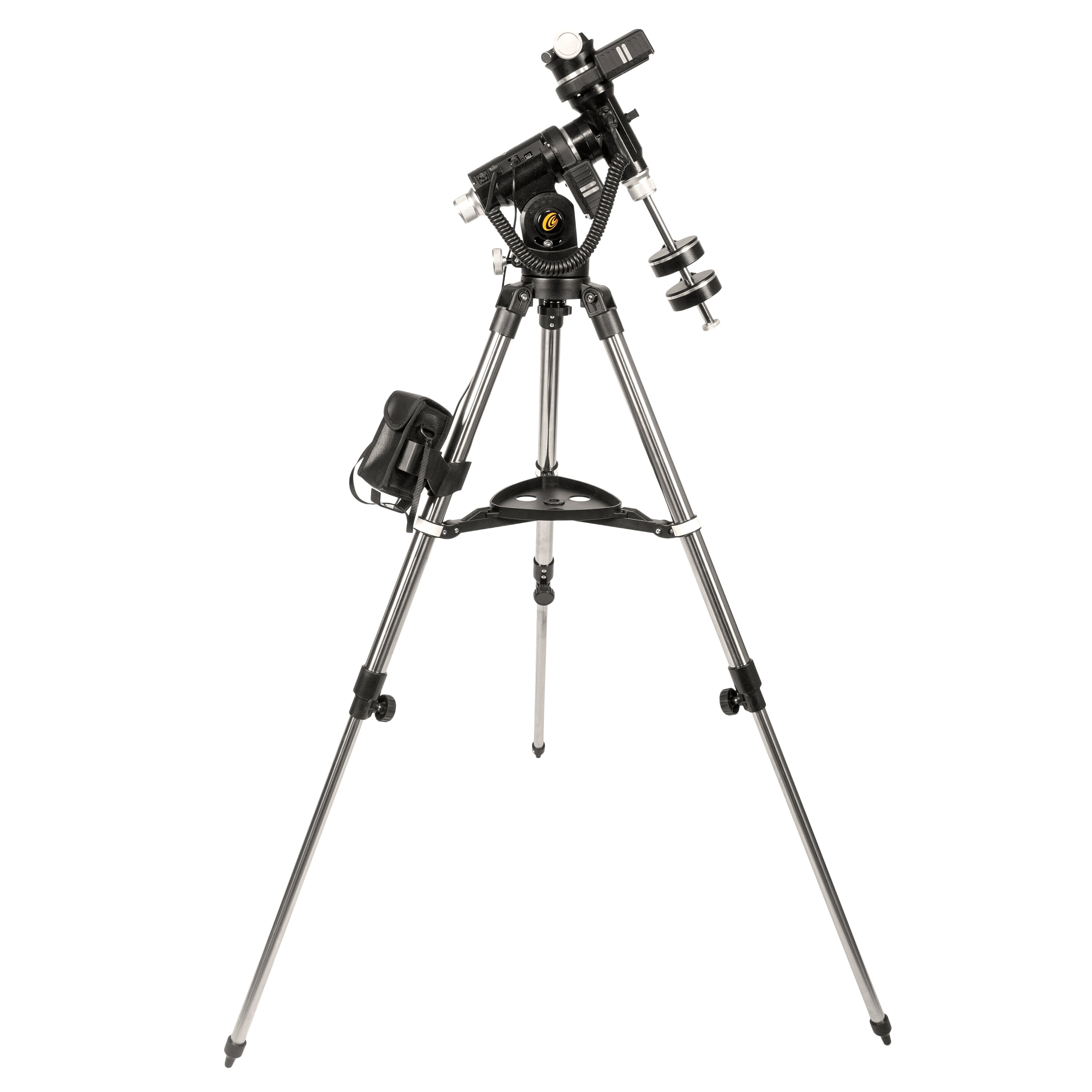 ED80 Essential Series Air-Spaced Triplet Refractor Telescope with 0.8x Focal Reducer and iEXOS-100-2 PMC-Eight Equatorial Tracker System