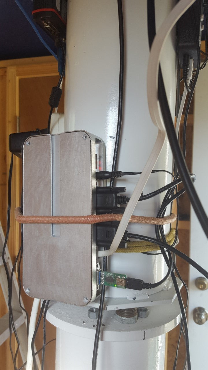 实时互联网访问 - 通过远程望远镜操作使用 PMC-8 控制 FPL-53 165mm ED APO 制作天文照片