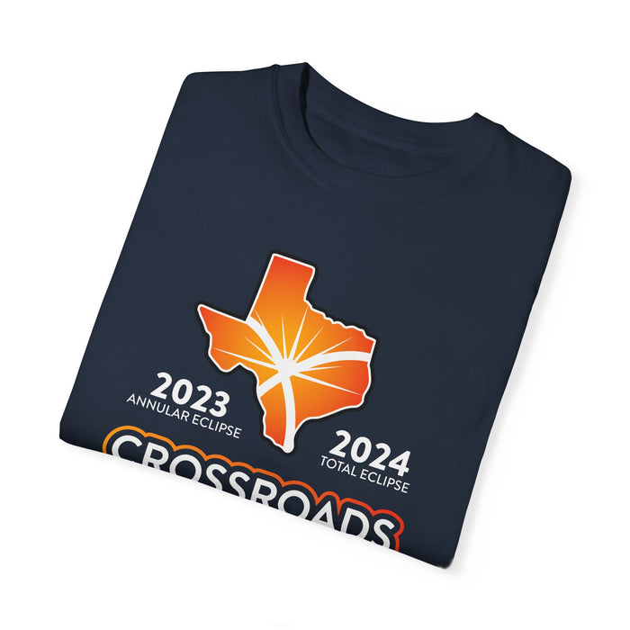 Crossroads to the Eclipse - Unisex Garment-Dyed T-shirt