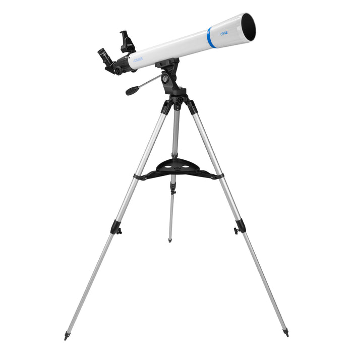 Explore One StarApp - telescopio de refractor de 50 mm con soporte de mendigo y aplicación de astronomía