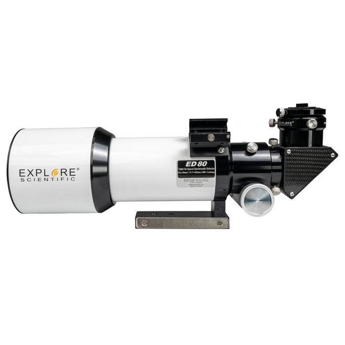 Esplora Scientific ED80 Essential Series Telescopio rifrattore a tripletto con spaziatura nell'aria - ES-ED0806-02