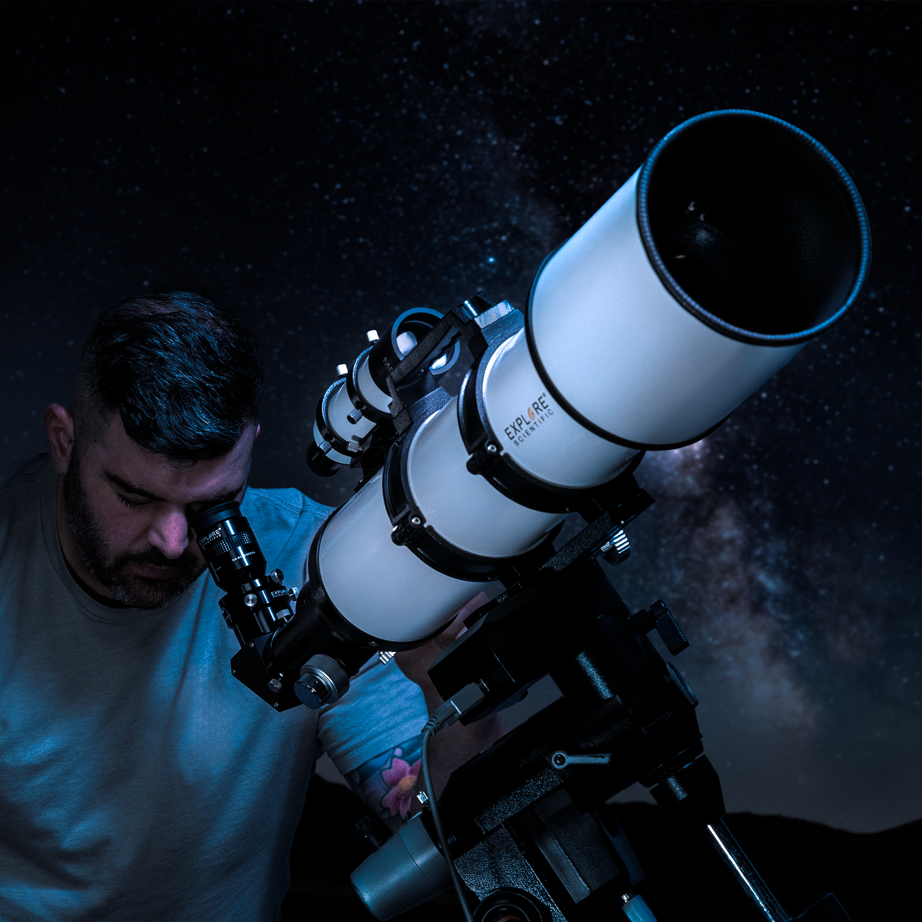 AR127 Air-Spaced Doublet Refractor Telescope
