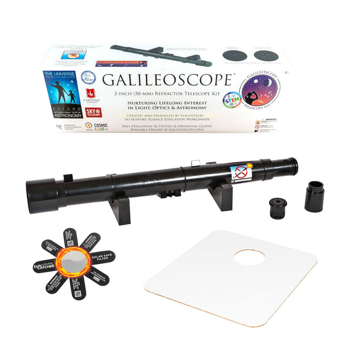 Kit de tige de télescope de réfracteur de galileoscope - gscope