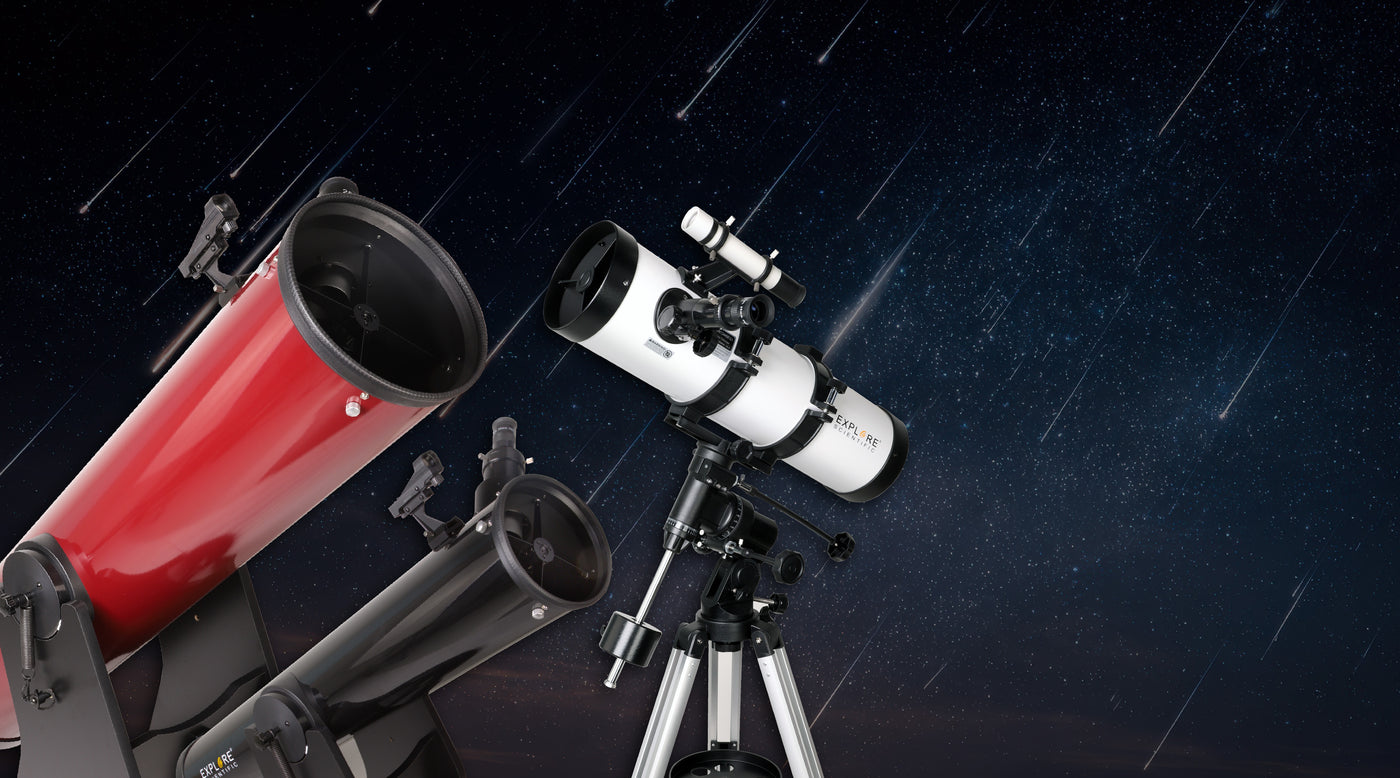 a group of telescopes in space