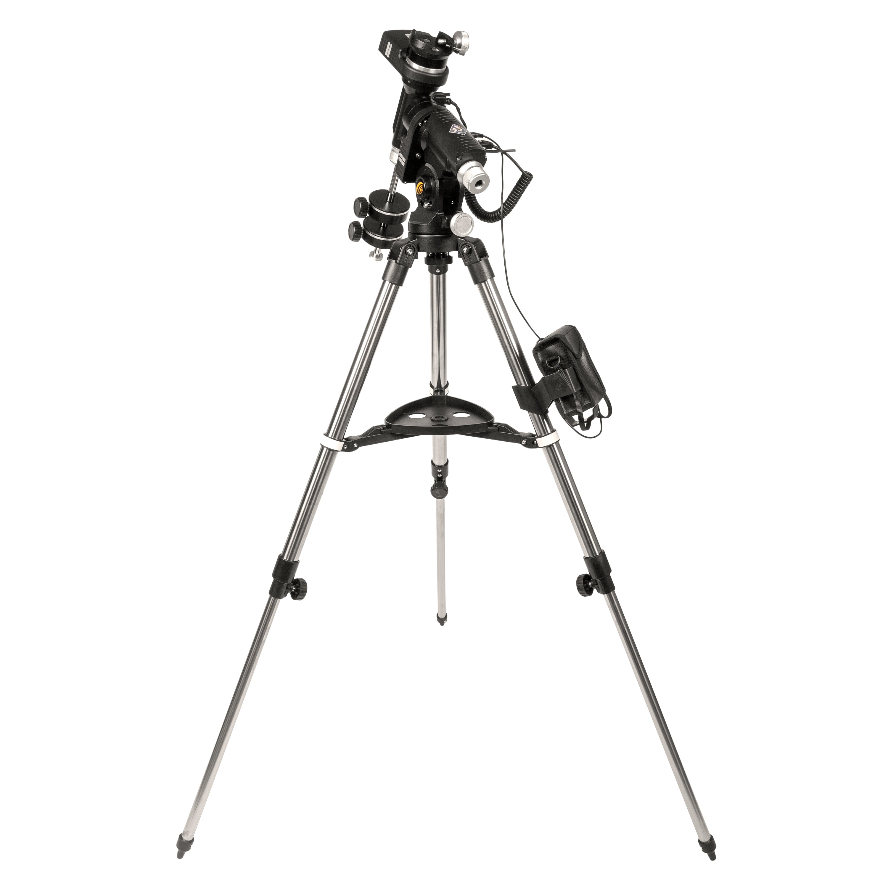 ED80 Essential Series Air-Spaced Triplet Refractor Telescope with 0.8x Focal Reducer and iEXOS-100-2 PMC-Eight Equatorial Tracker System