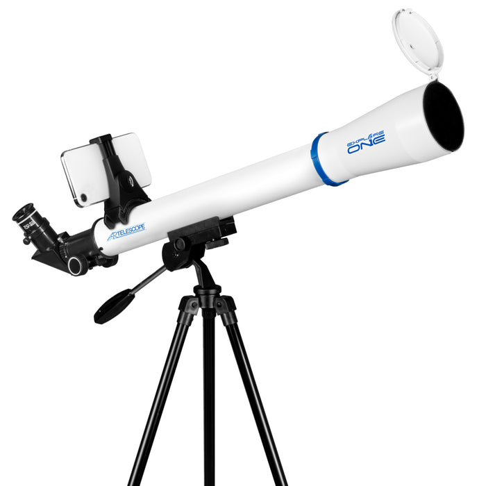 Explore One STARAPP - 50mm Refractor Telescope w/ Panhandle Mount and Astronomy APP