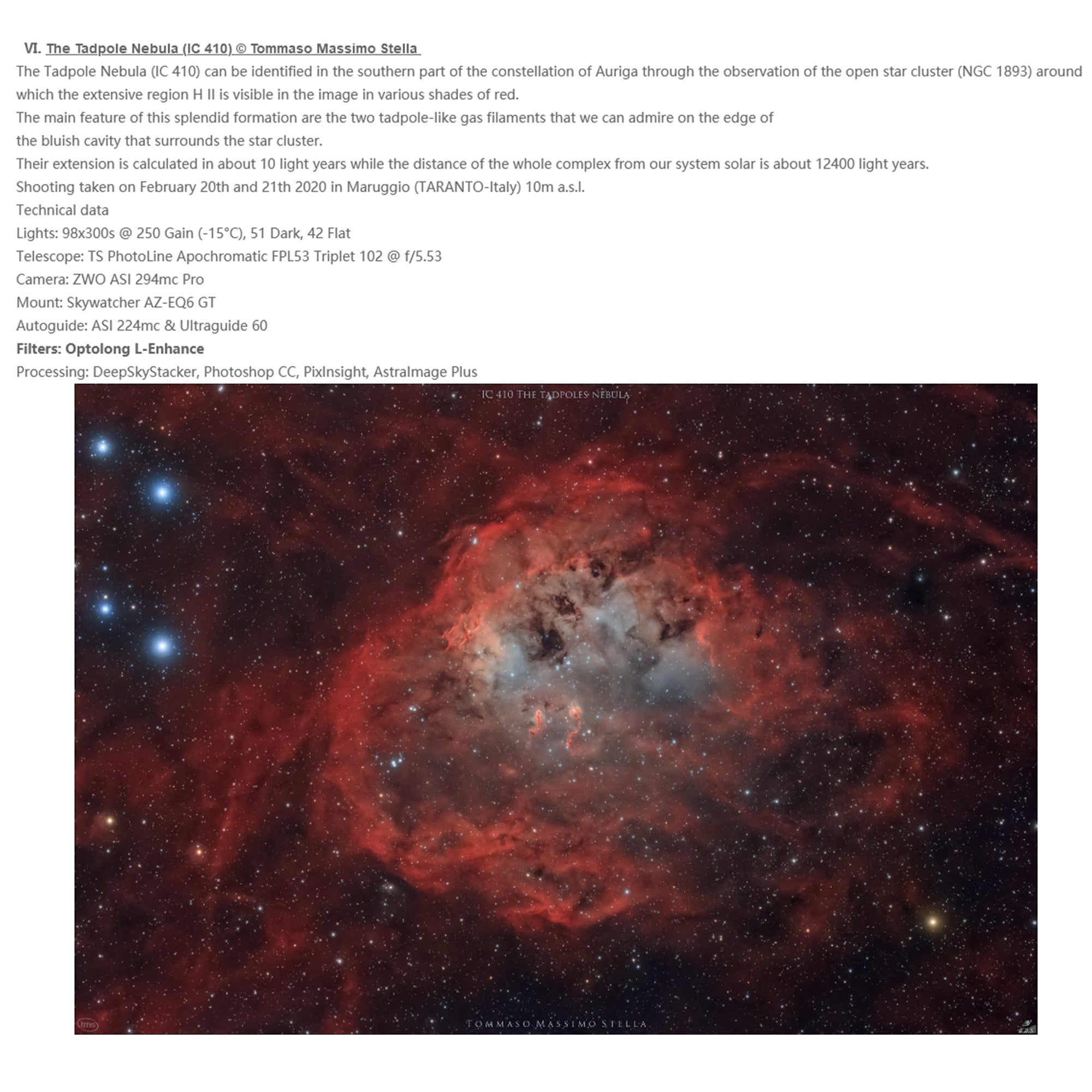 Optolong 2“ L-Enhance深空污染过滤器