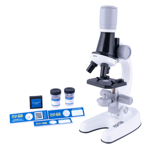Explore One 100x-1200x Microscope Set - White