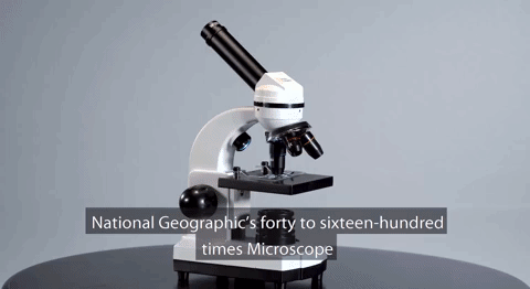 National Geographic 40X-1600X Microscopio con ocular USB